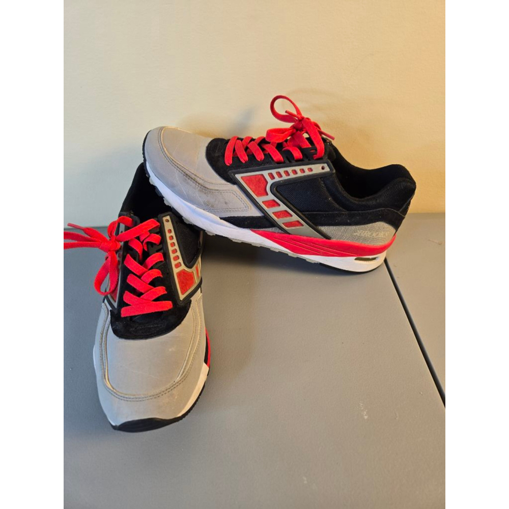 Men's Brooks Sneakers US 10.5 Black Grey Red Running Shoes